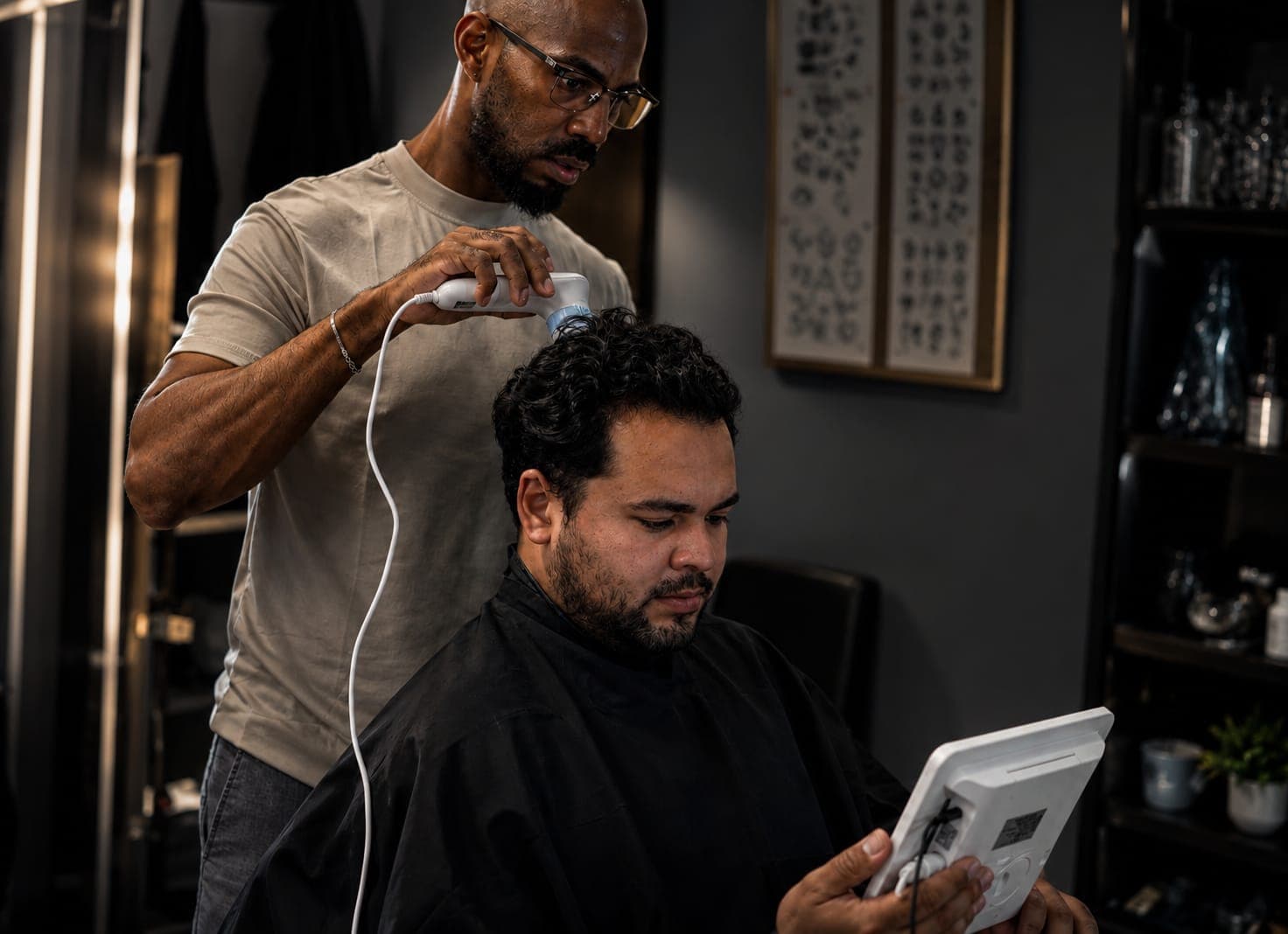 Diagnóstico capilar hombre premium Marbella