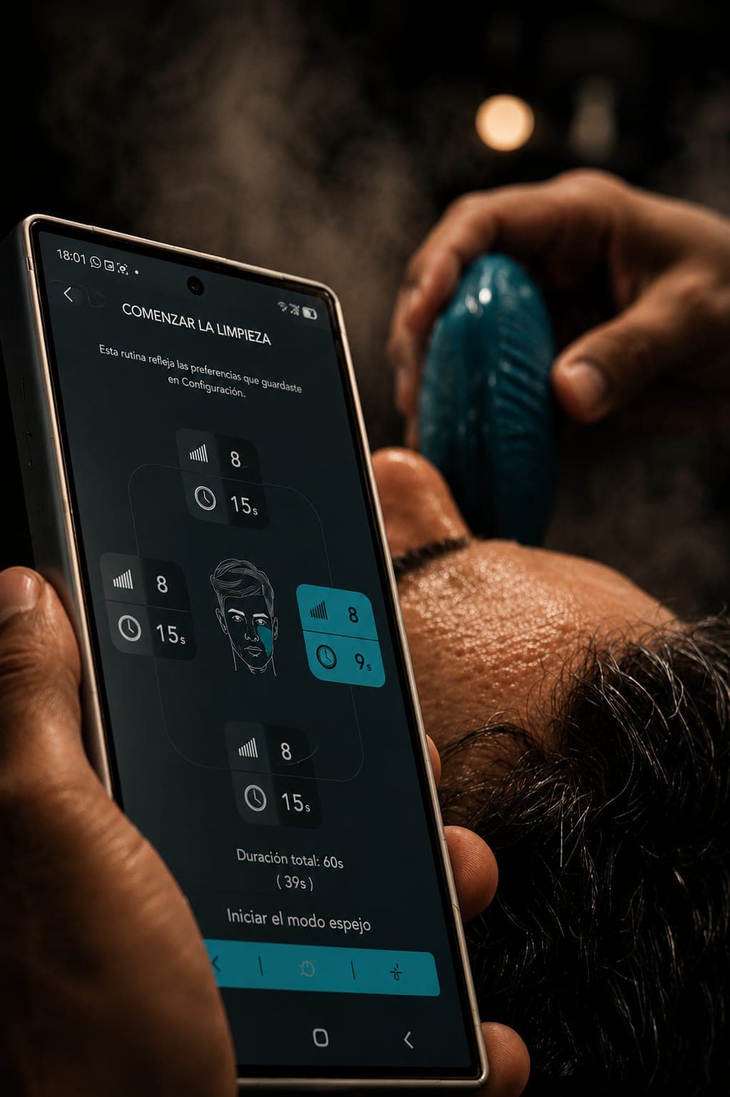 Tratamiento facial hombre premium Marbella
